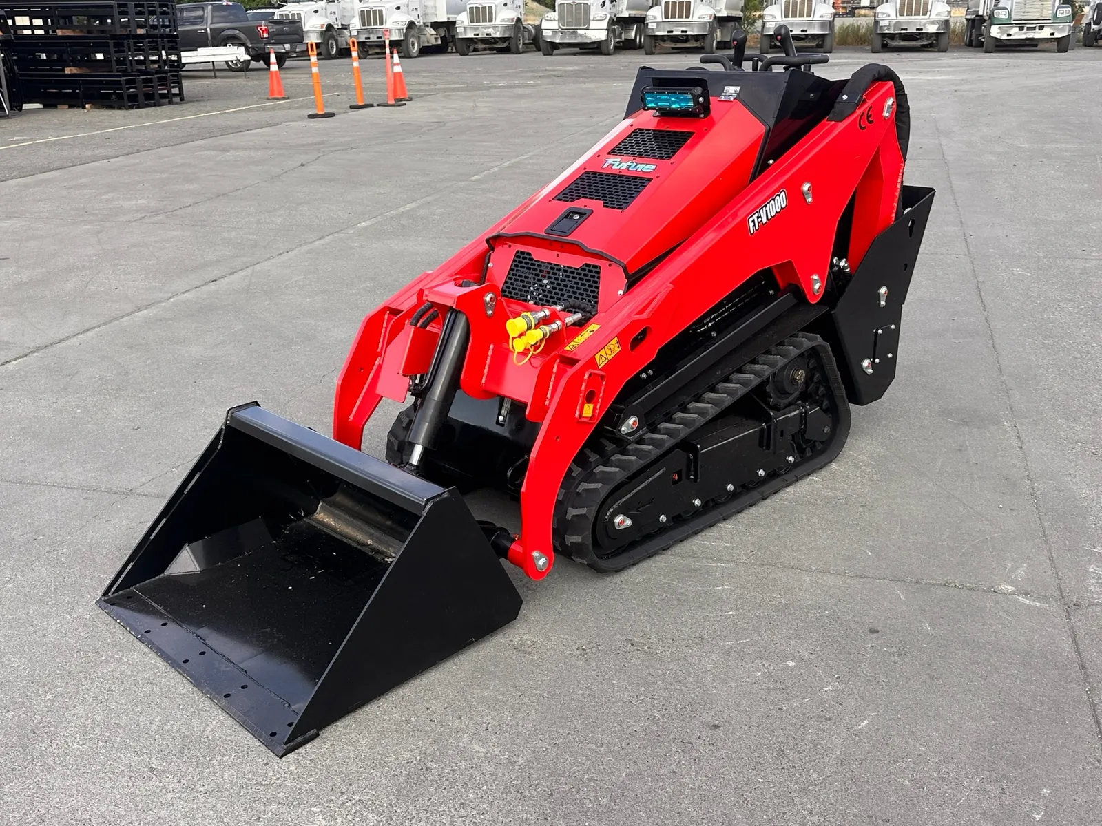 2026 Future FT V1000 Compact Skid Steer Track Loader With Kubota Diesel Engine Unused