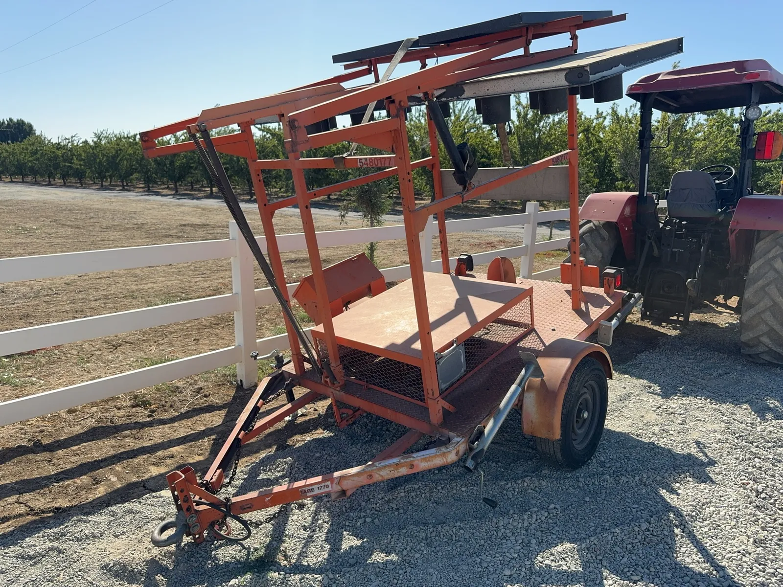 Construction Signal Trailer
