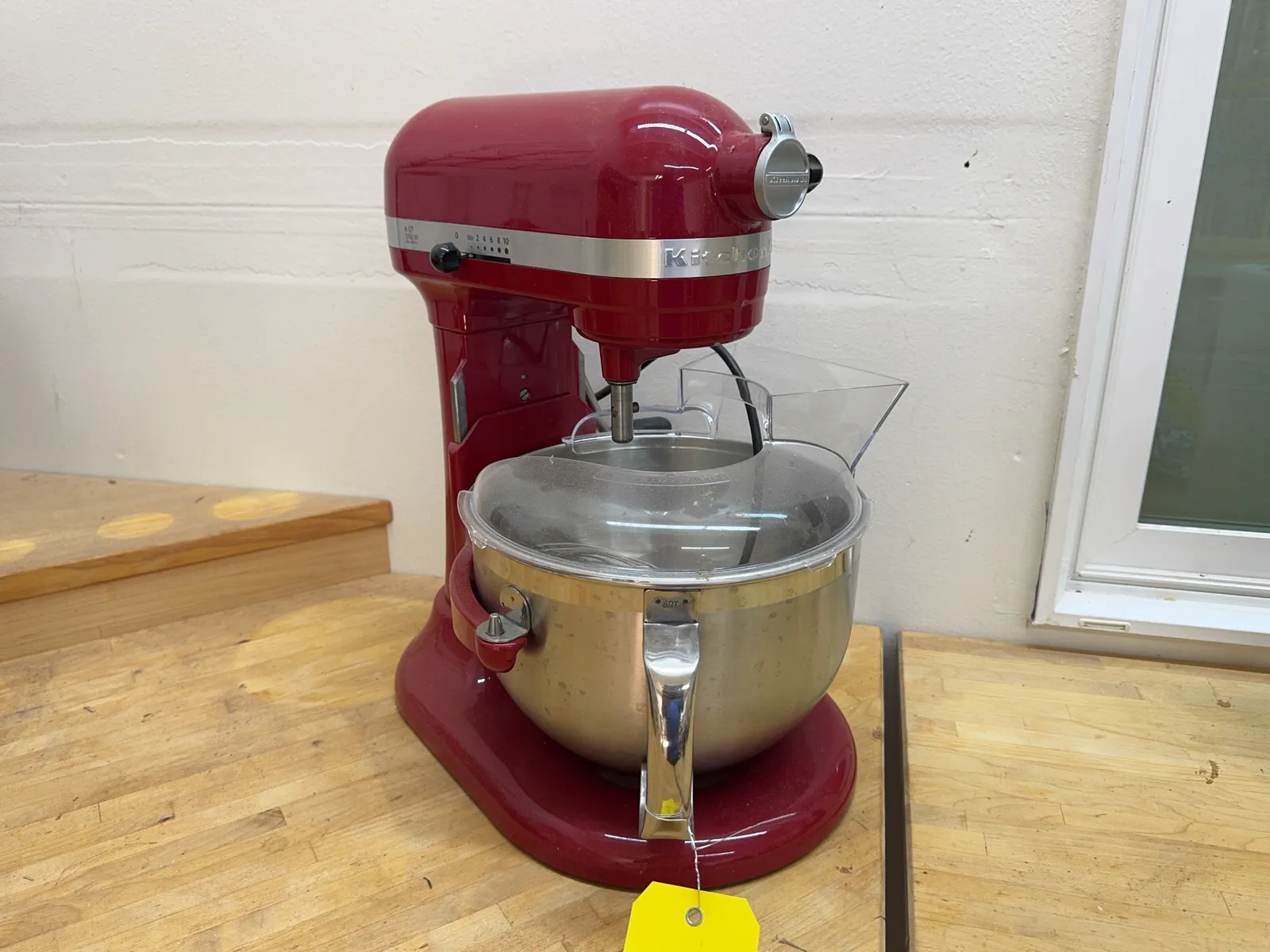 Kitchenaid 6 QT Mixer And 6 Attachments