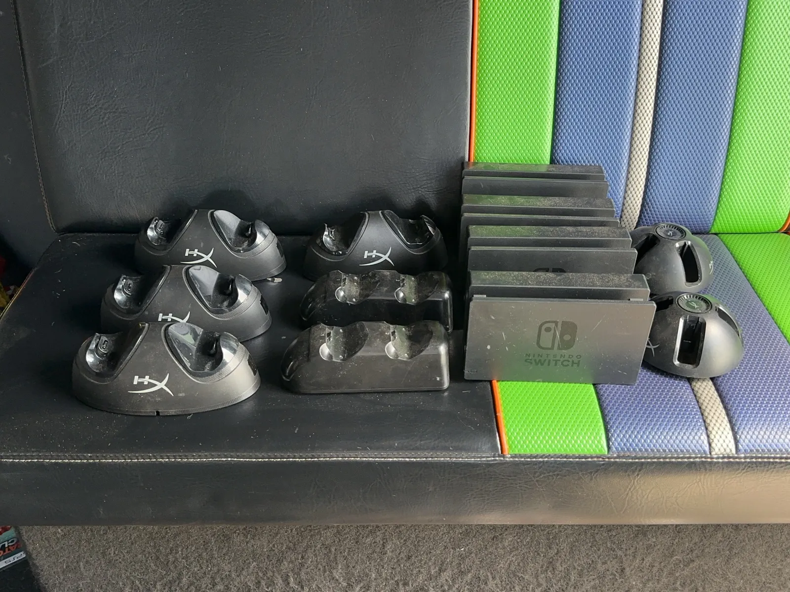 8 Controller Chargers And 4 Nintendo Switch Chargers