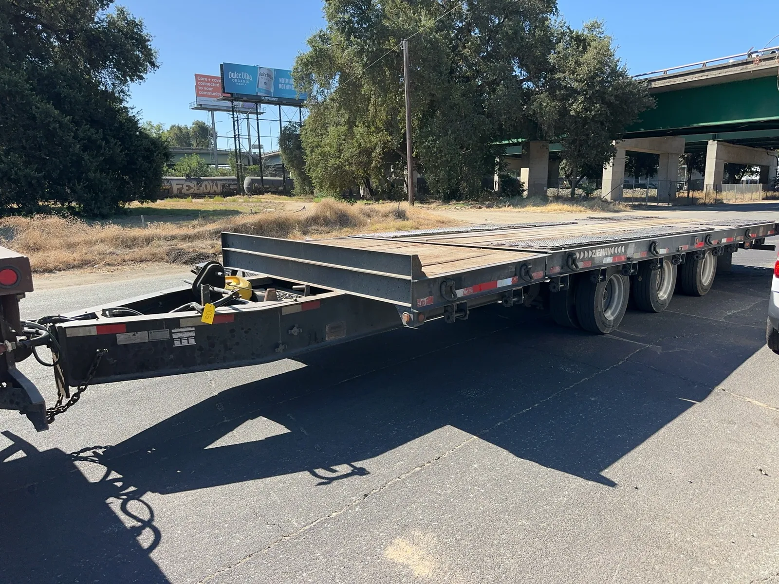 2017 Zieman 30 Tilt Bed Trailer